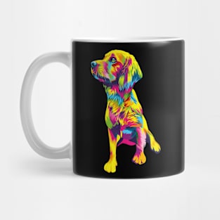 Dog pop art Mug